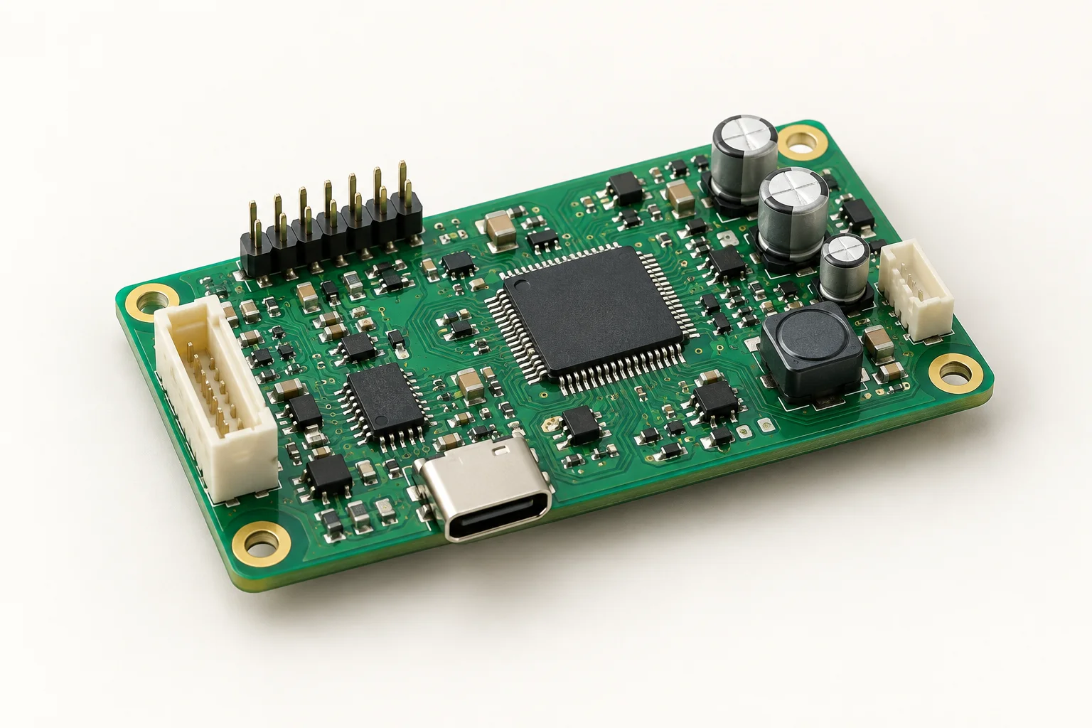 Prototype PCB Assembly — illustrative concept